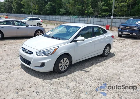 2017 Hyundai Accent Se from USA, damaged, VIN KMHCT4AE9HU368165